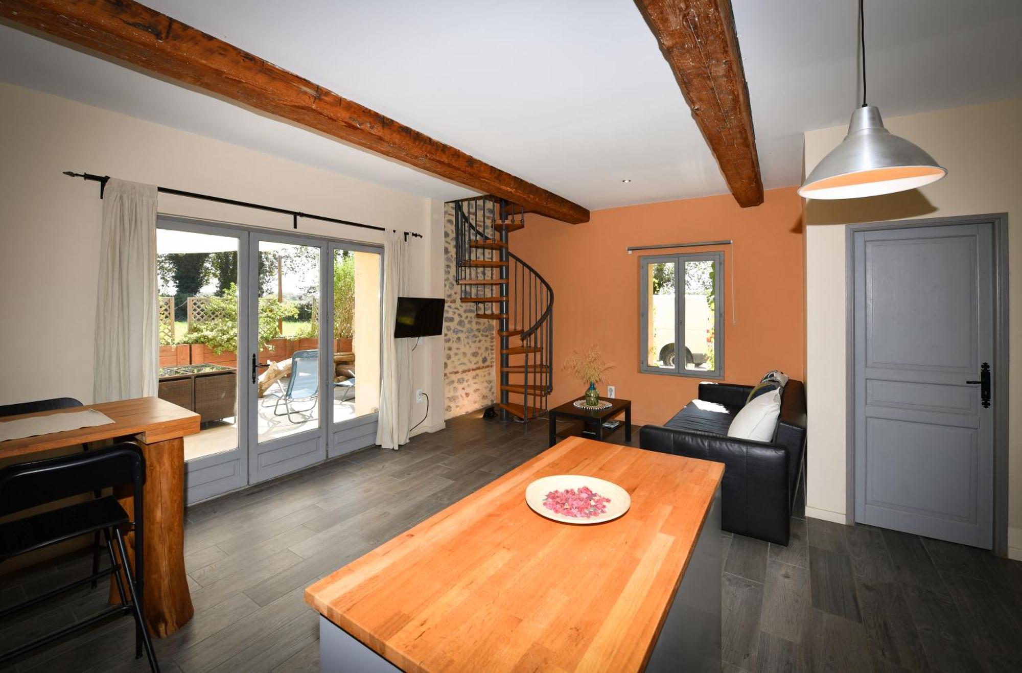Les Appartements Du Mas Riols Saint-Cyprien  Zimmer foto